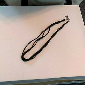 Aurastella Suede Cord Necklace